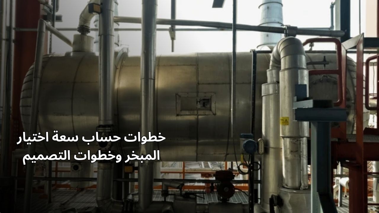 اختيار المبخر وحساب السعة وخطوات التصميم