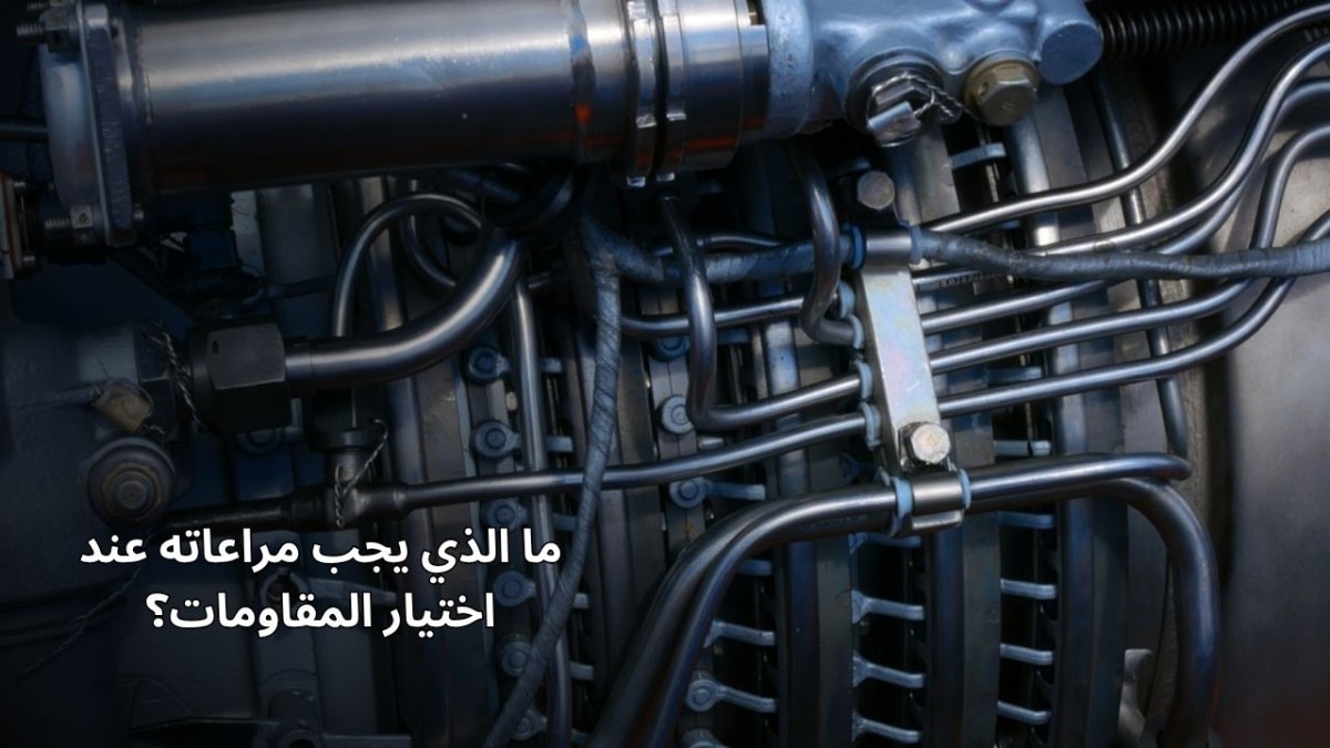 ما الذي يجب مراعاته عند اختيار المقاومة؟ ما الذي يجب مراعاته عند اختيار المقاومة؟