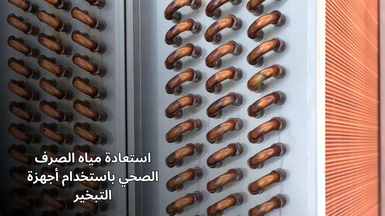 استعادة مياه الصرف الصحي باستخدام أجهزة التبخير