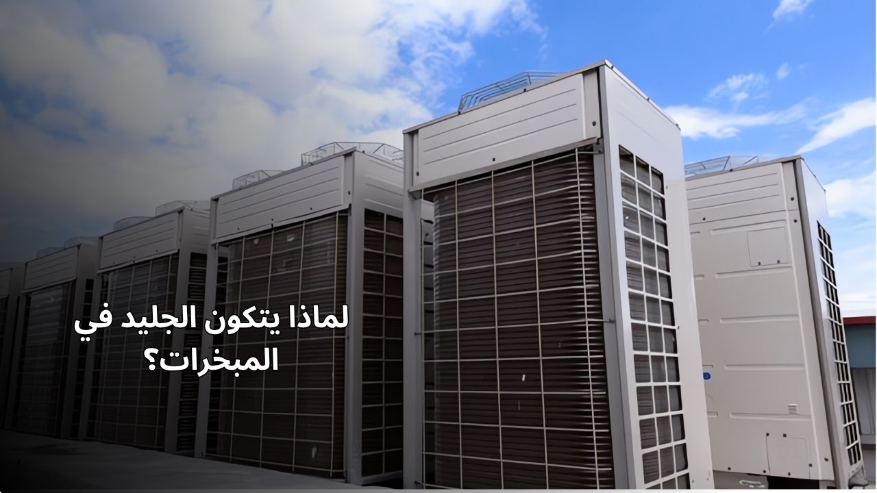 لماذا يحدث الجليد في المبخرات؟