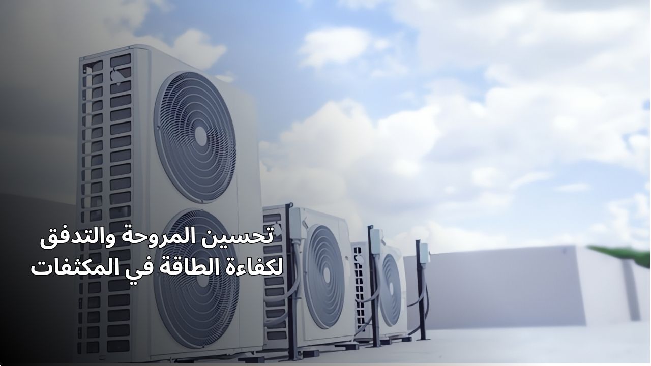 تحسين معدل المروحة والتدفق لكفاءة الطاقة في المكثفات