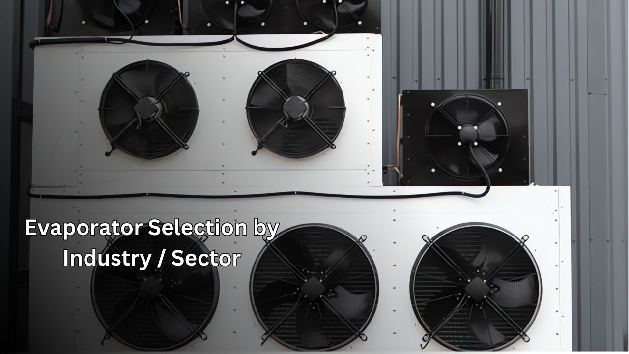 Selecting an Evaporator by Sector